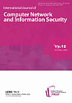 6 vol.12, 2020 - International Journal of Computer Network and Information Security