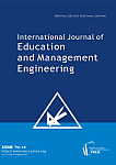 4 vol.10, 2020 - International Journal of Education and Management Engineering