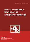 4 vol.11, 2021 - International Journal of Engineering and Manufacturing