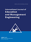 1 vol.12, 2022 - International Journal of Education and Management Engineering