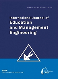 International Journal of Education and Management Engineering